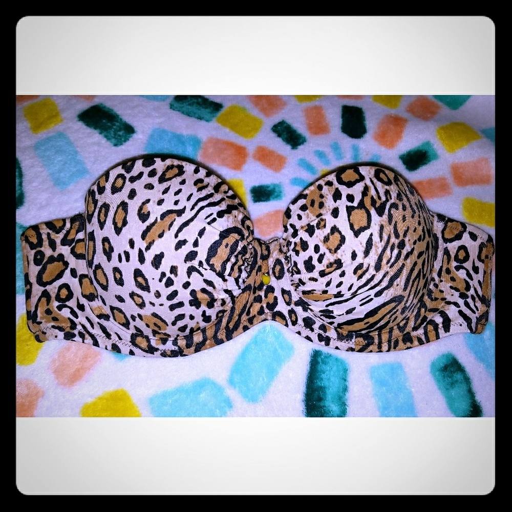 VS Strapless Pushup Bikini Top